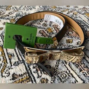 Kate Spade Leather Bow Belt